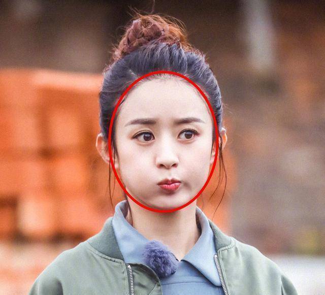 学学赵丽颖微调这些地方打破刻板印象!_面部_脸型_五官