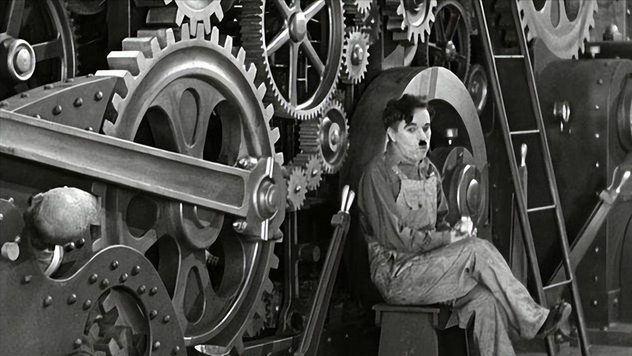 从卓别林电影《摩登时代》中机器人形象探讨工业化与现代性的表达