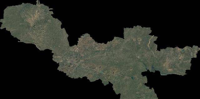 简单从1984年的卫星地图来看,徐州市城区已经有了一定的规模,相比较同