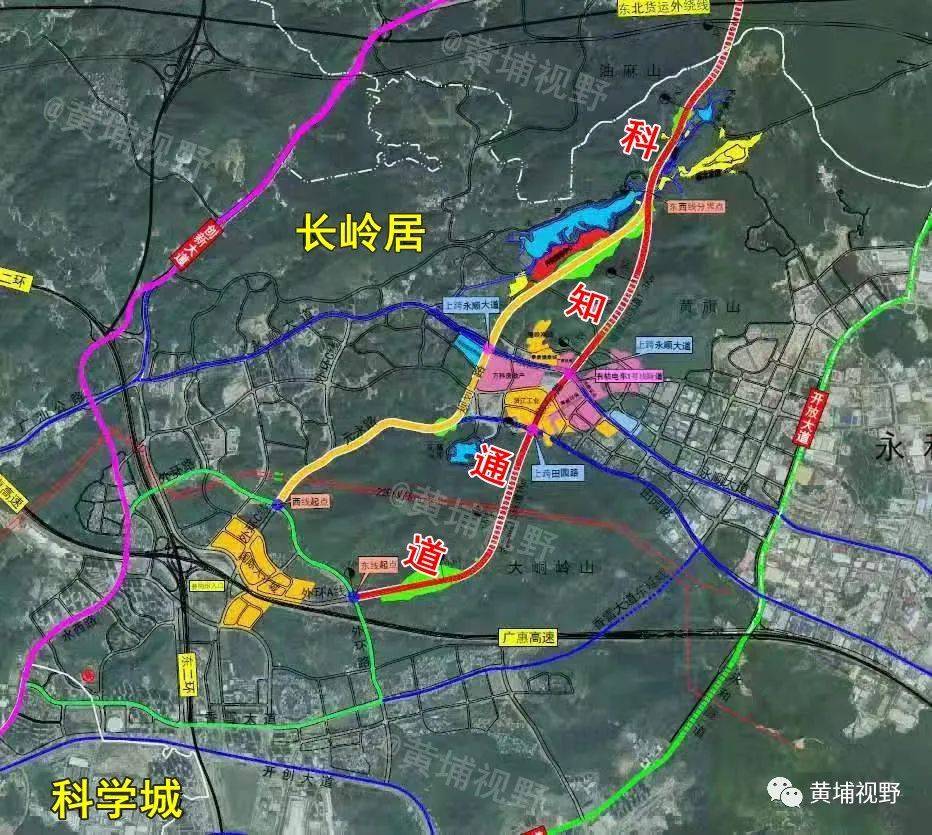 知识城道路规划图图片