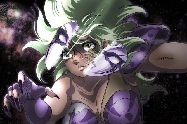 莎尔娜的面具是纸糊的,而魔铃的面具却是女圣斗士里最坚固的_真面目