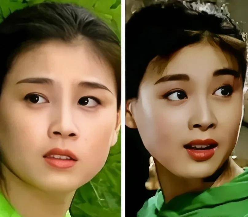 她在剧里是饰演一个农村漂亮的女孩,名字叫扣儿,电视剧的片头是她坐着