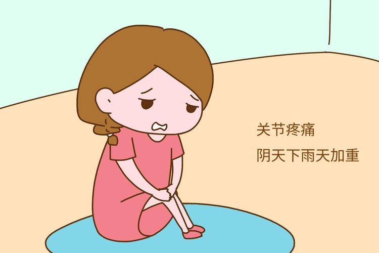 女生腿疼图片卡通图片图片