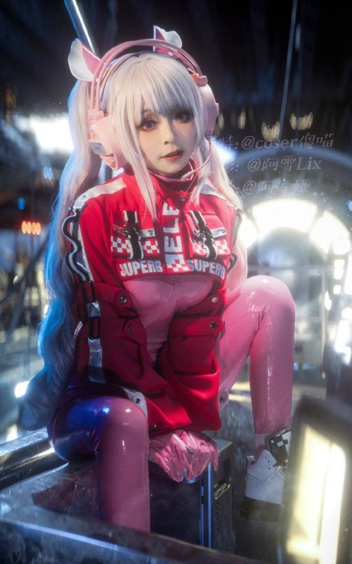 cos:nikke胜利女神爱丽丝cosplay正片8p-coser傻喵_伊喵_白嫖_部落