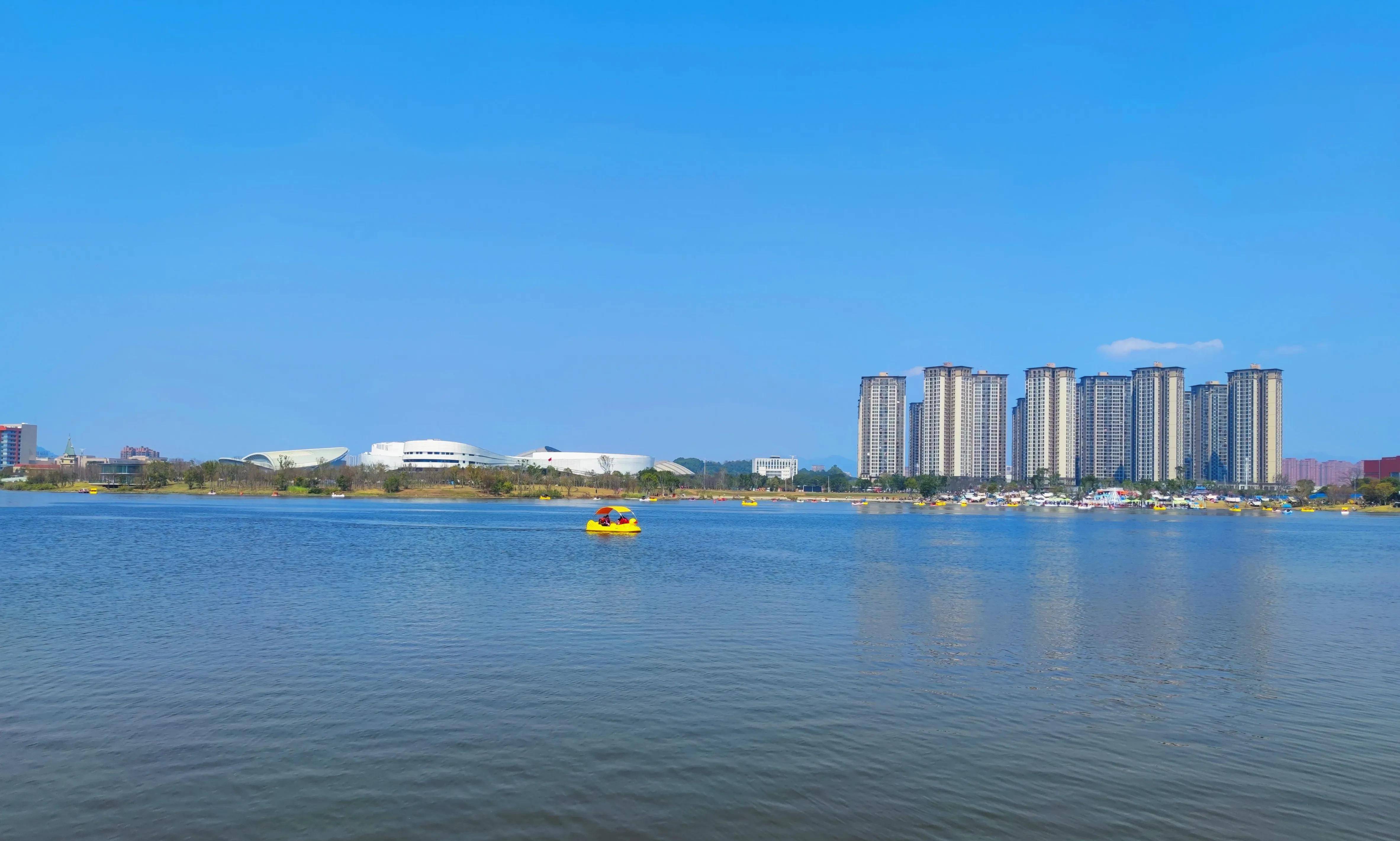 帶你遊福州-走進旗山湖公園_休閒_配套_環湖