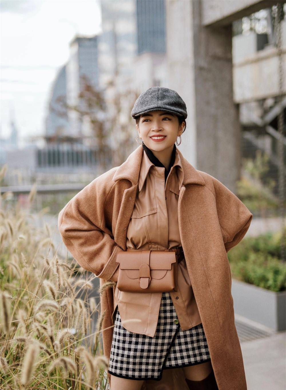 学习三木博主的"1 1叠穿法",时髦优雅显气质_西装_衬衫_造型