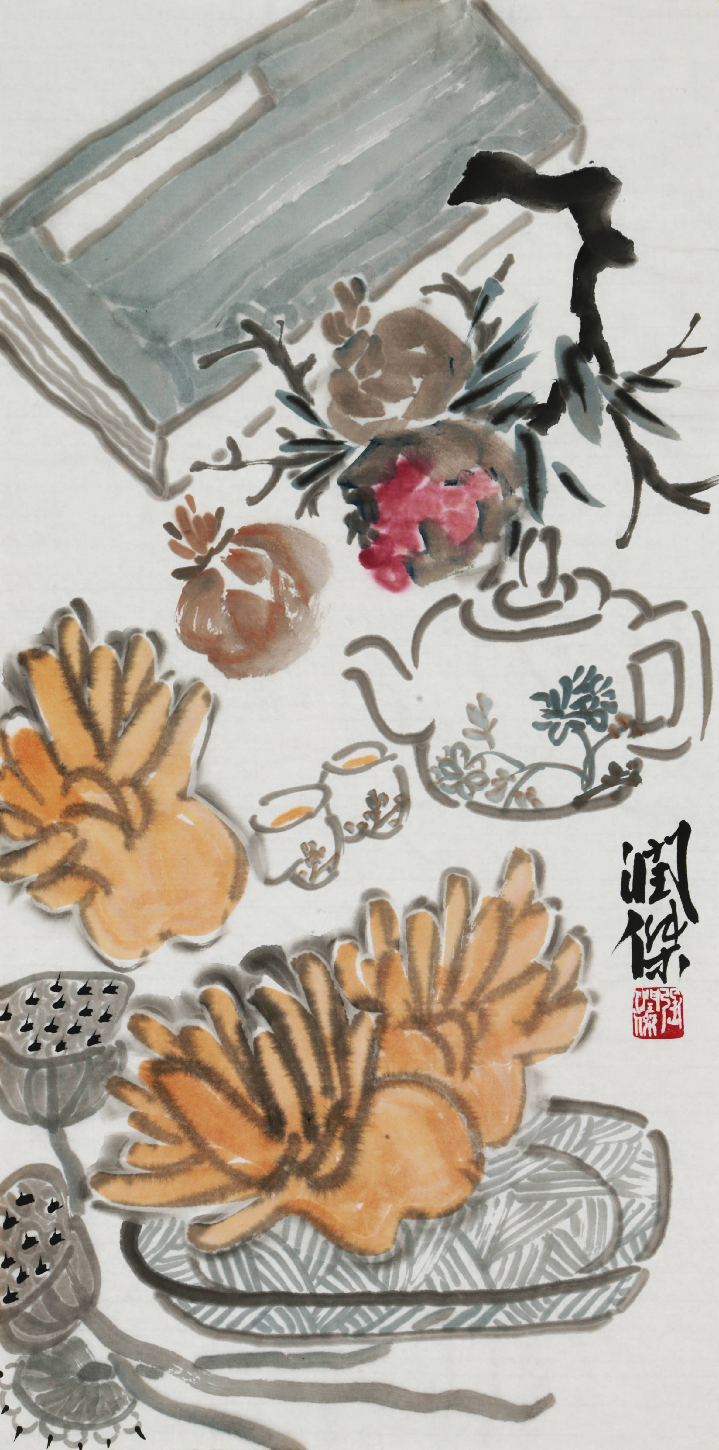 张润杰国画作品欣赏图片