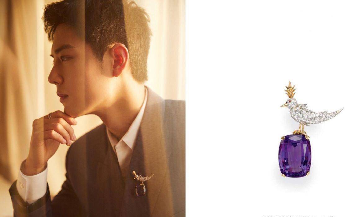 肖战拿下tiffany代言?