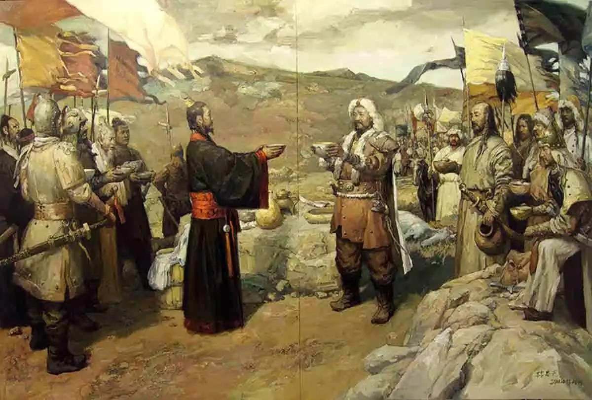 张骞出使西域-对外开放,开拓大汉与世界文明交流的通道_匈奴_汉朝