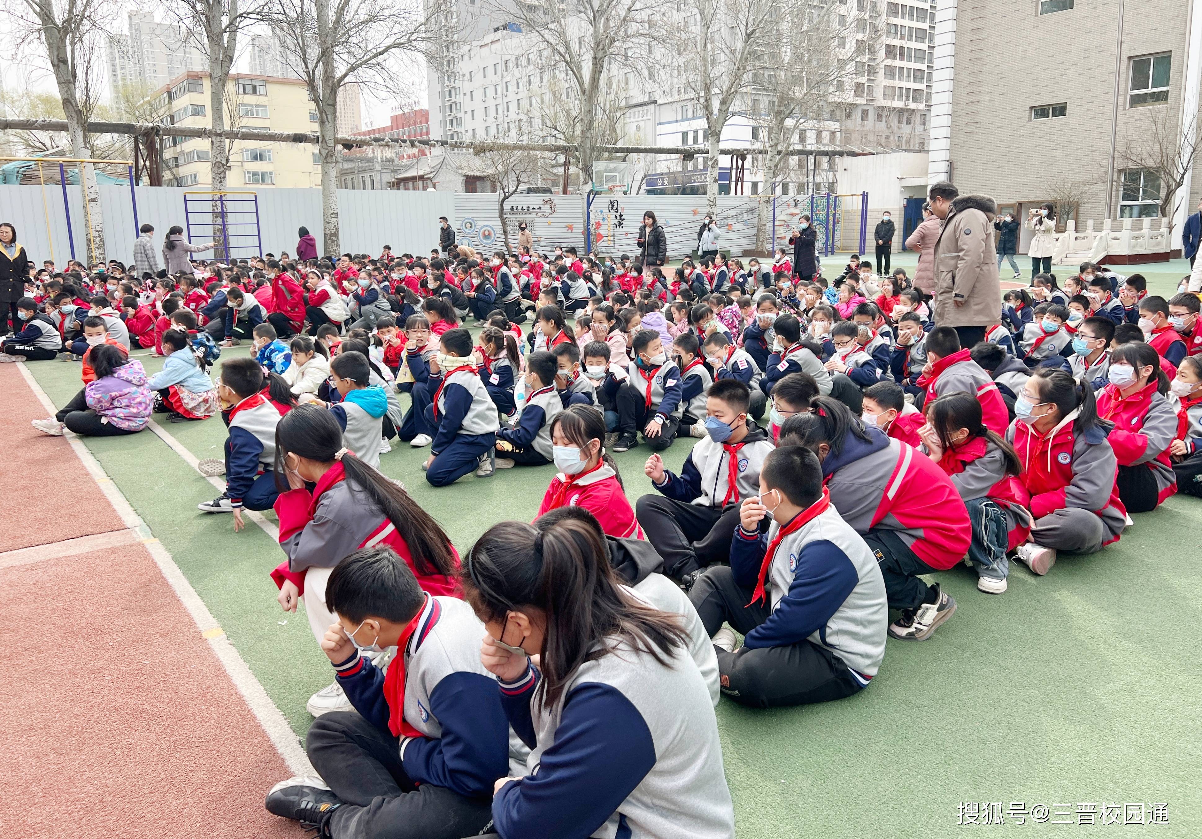 太原杏花嶺區壩陵橋小學舉行