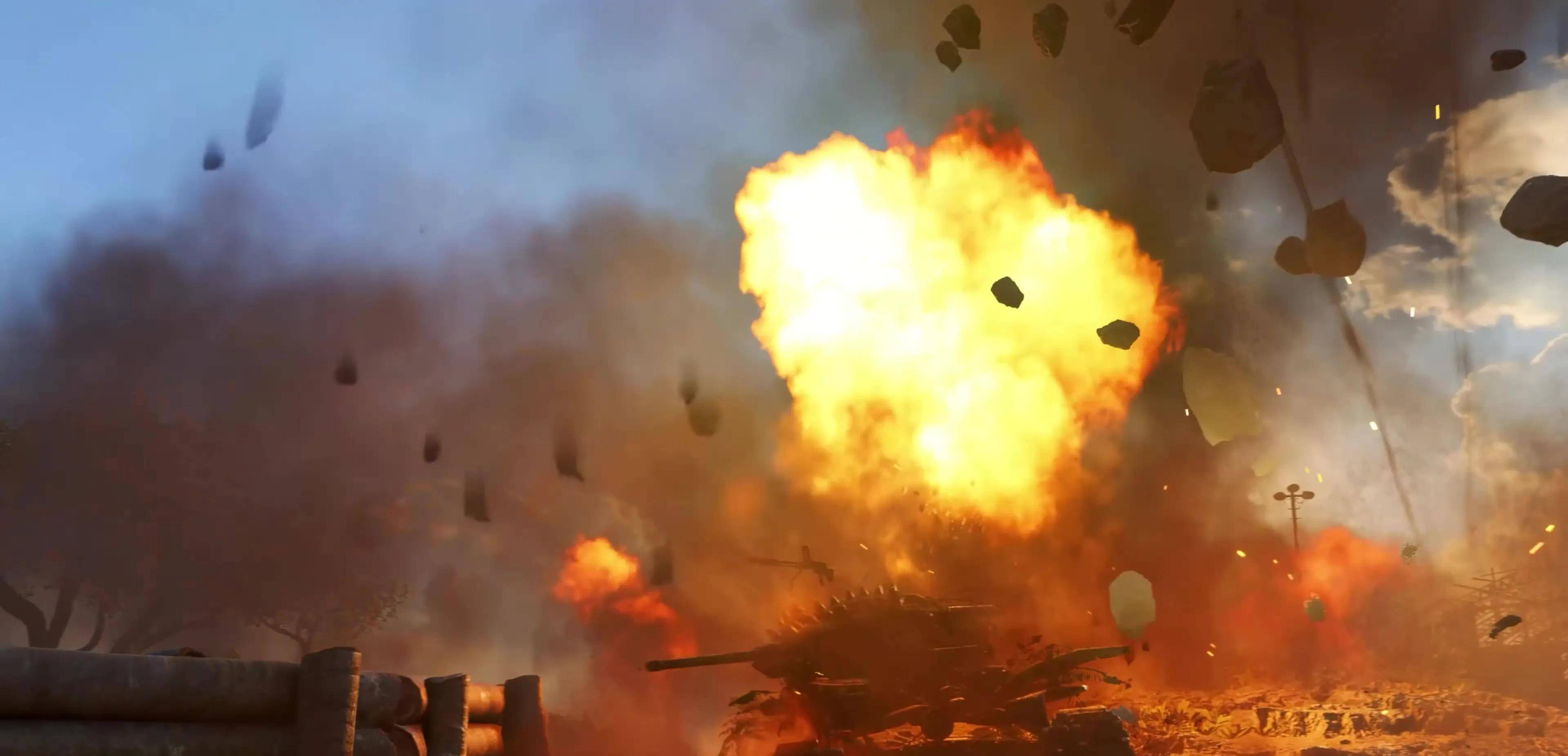 张家口野狐岭军事要塞景区曾有一场炮火连天的演习