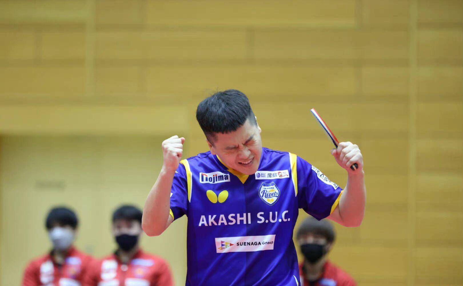 受到教练组重用,后来郝帅在世乒赛被丹麦选手梅兹放高球逆转,3-0领先