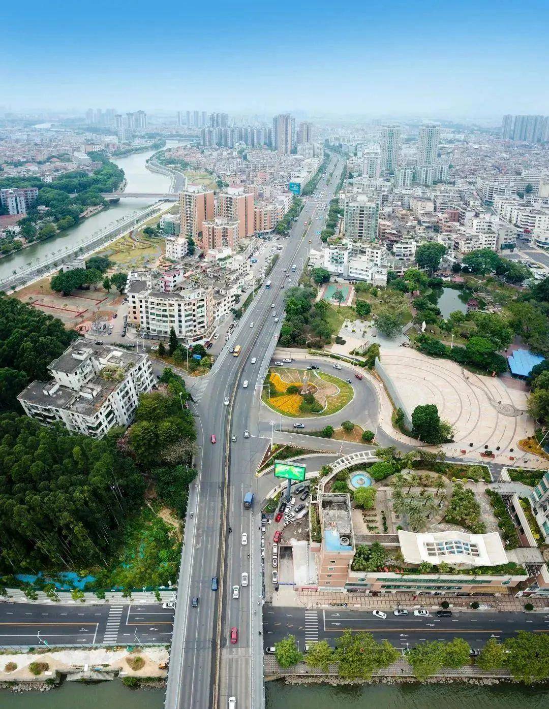 水清岸绿,风景美如画,印象魅力万江,半城春色半城景_万江新_社区_图片