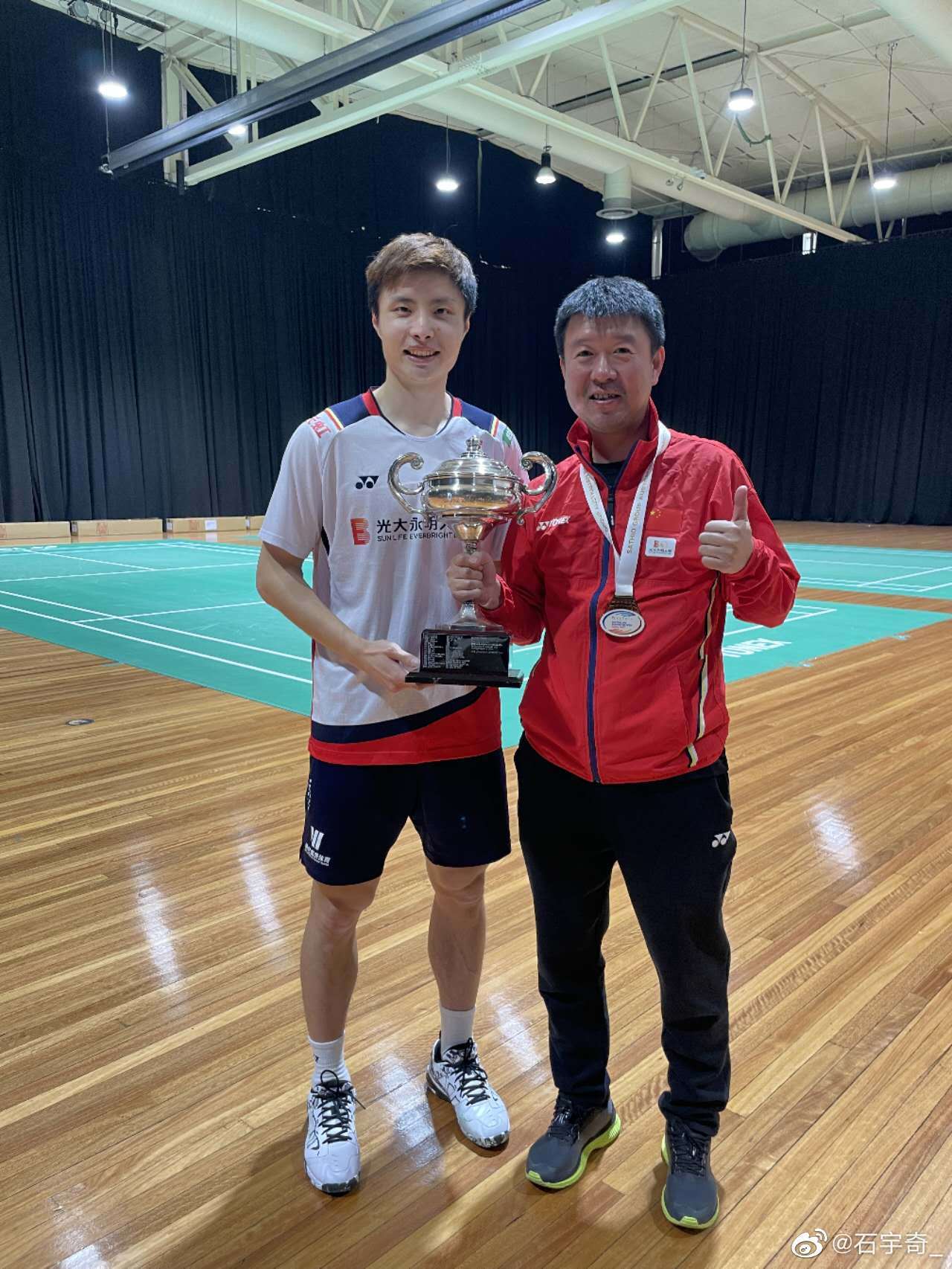 本土名帅显奇威,上任仅半年就率国羽男单重返世界之巅_孙俊正_李诗沣