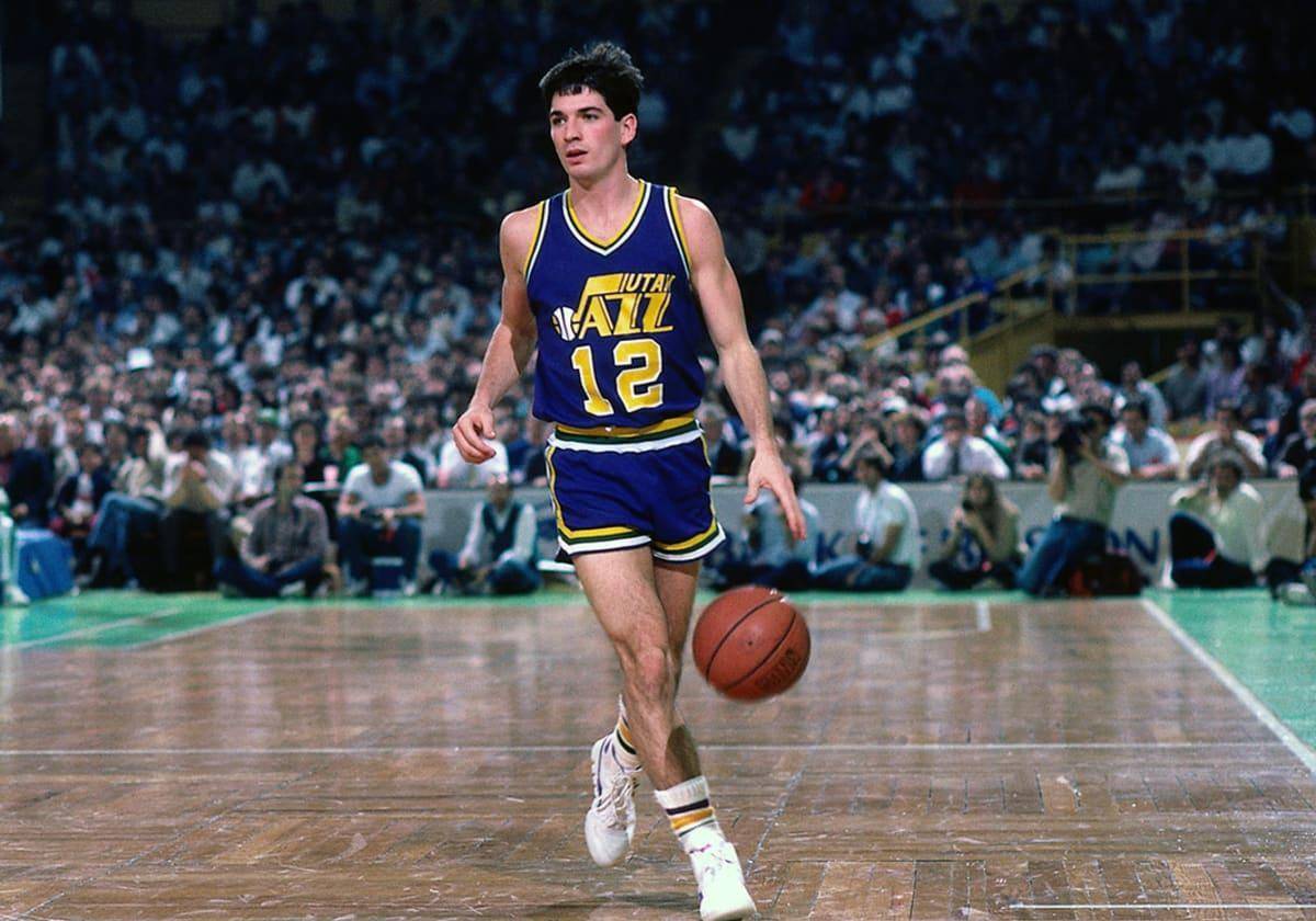 约翰·斯托克顿:nba历史助攻抢断王,平凡的身躯铸就不凡的伟大!