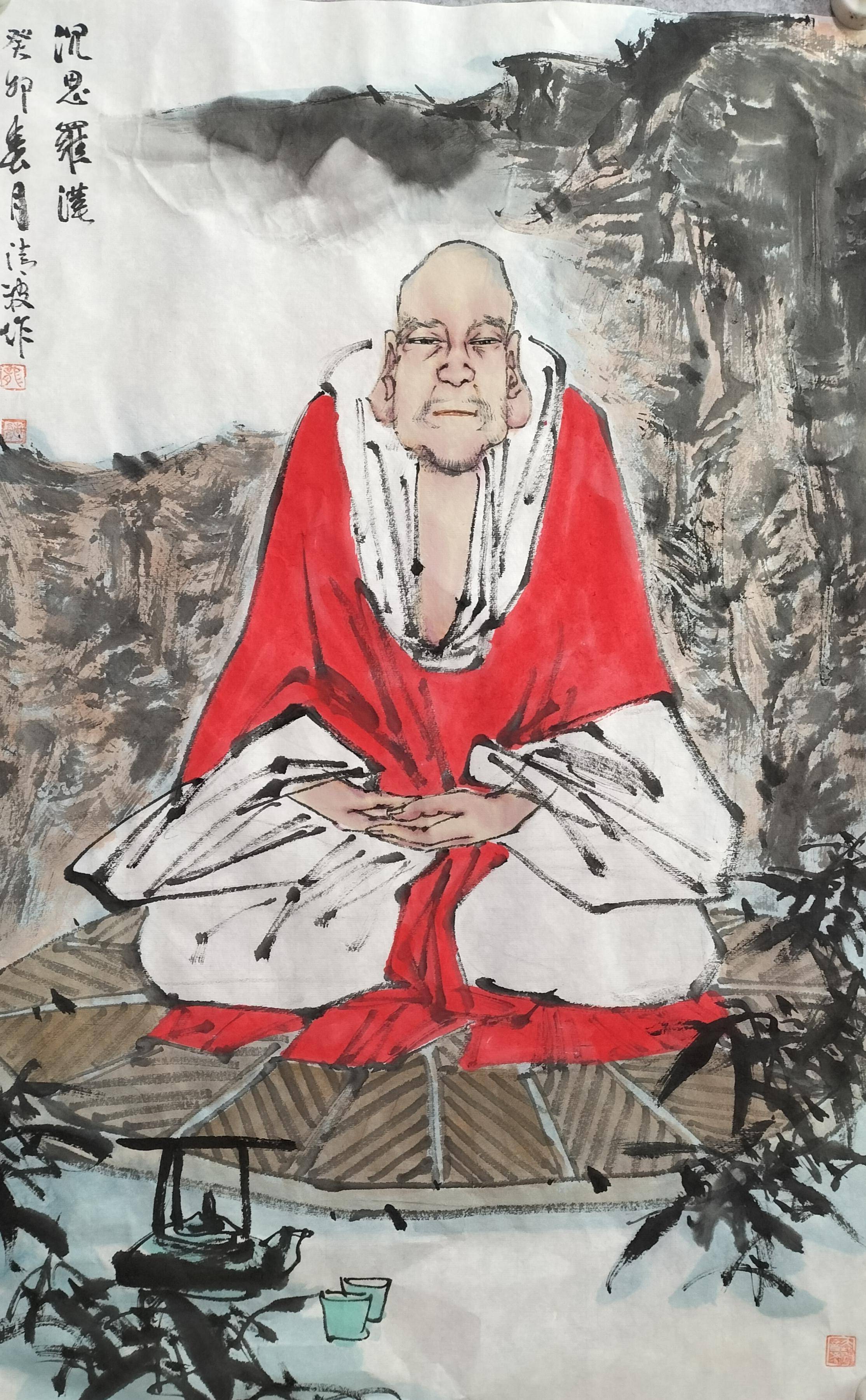 著名画家隆清波画笔下的人物世界_作品_生活_绘画