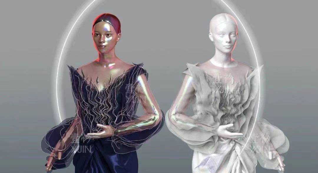 1990年,瑞士miralab实验室首次推出虚拟服装中的marylin3d形象,对虚拟