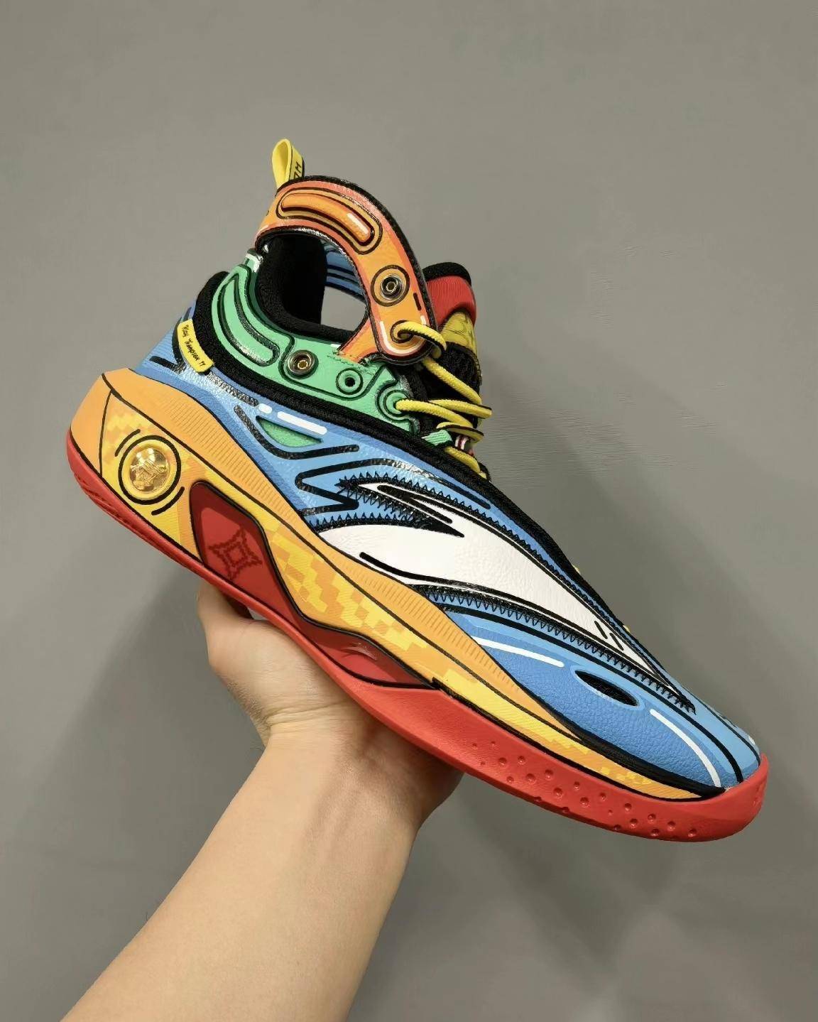 安踏kt8"二次元"配色细节图曝光!