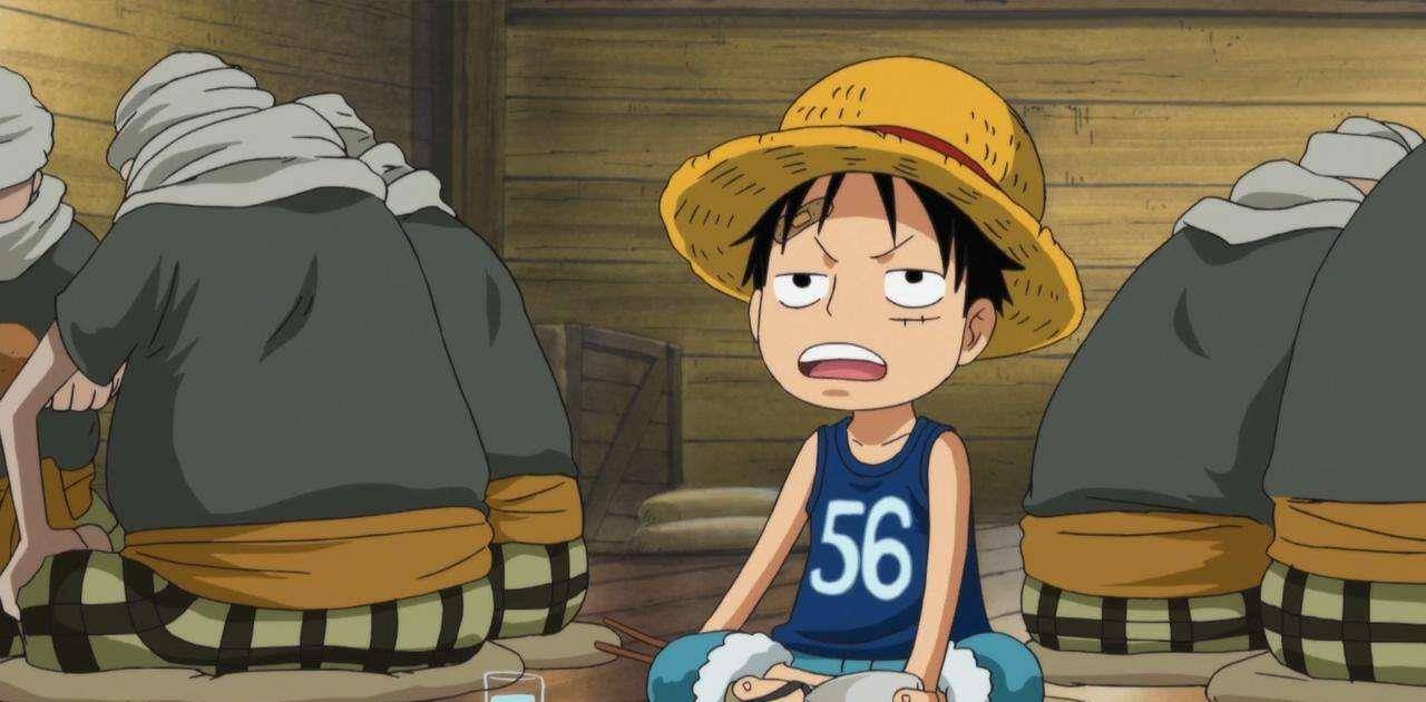 海贼王:路飞说谎表情,竟然是家族遗传,不信你瞅瞅_达旦_卡普_王路