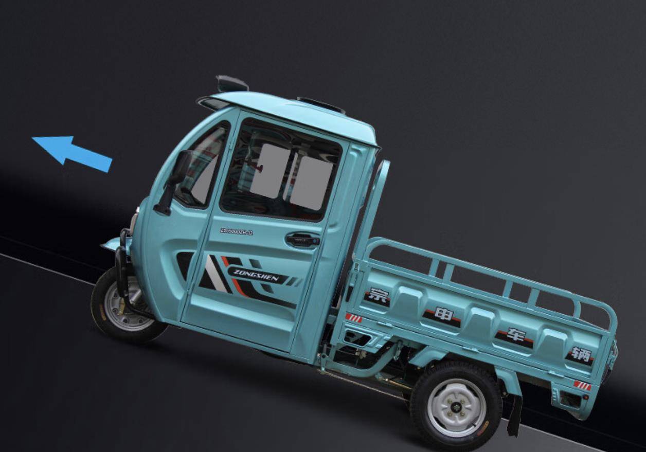 金彭,宗申推出半封闭重型三轮车,全钣金车身,能遮风挡雨和拉货_搜狐