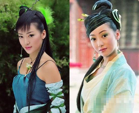 在潘粤明刘涛版《白蛇传》里,她演的是青蛇,跟我们熟悉的陈美琪版比