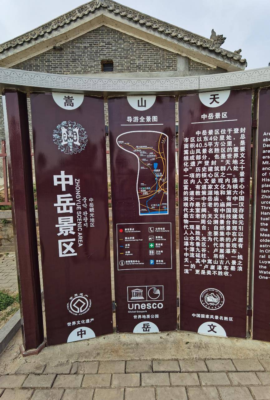 中岳景区都有哪些景点图片