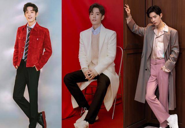 撒贝宁与肖战神仙同框,同样穿红风衣,普通人和明星的差距很明显_节目