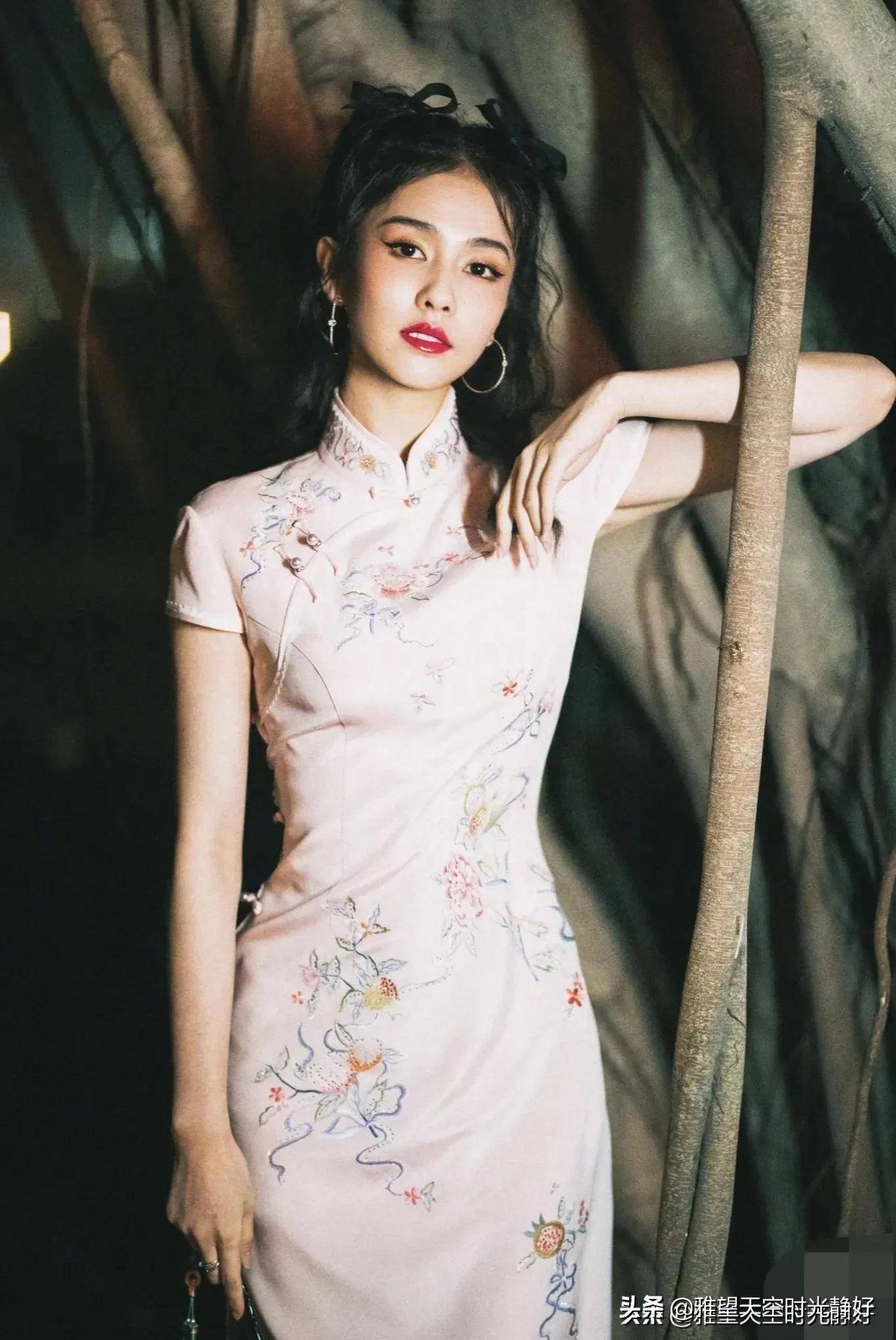 国内女明星民国风旗袍大赏 举手投足间,温婉大方_整理_时尚_文明