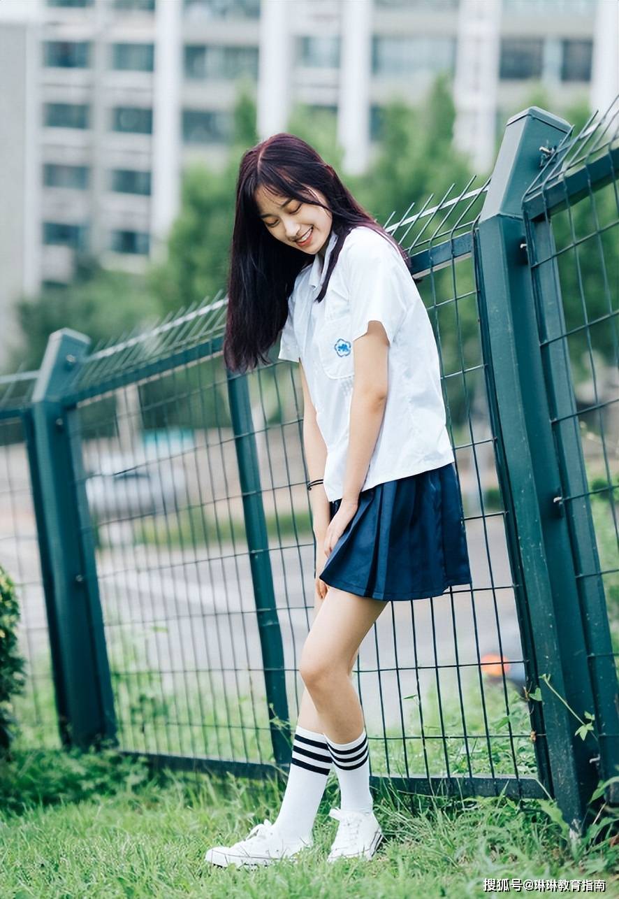 中国最美校服 短裙图片