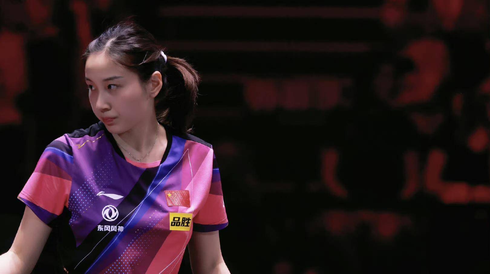 国乒新晋女神钱天一,赛场上打球的样子都那么美_比赛_气质_一身