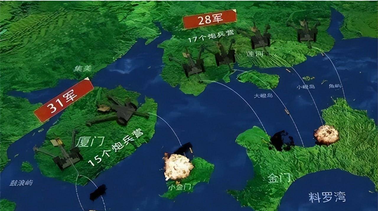 1958年炮击金门,我军一分钟发射1500发炮弹,摧毁美国狼子野心