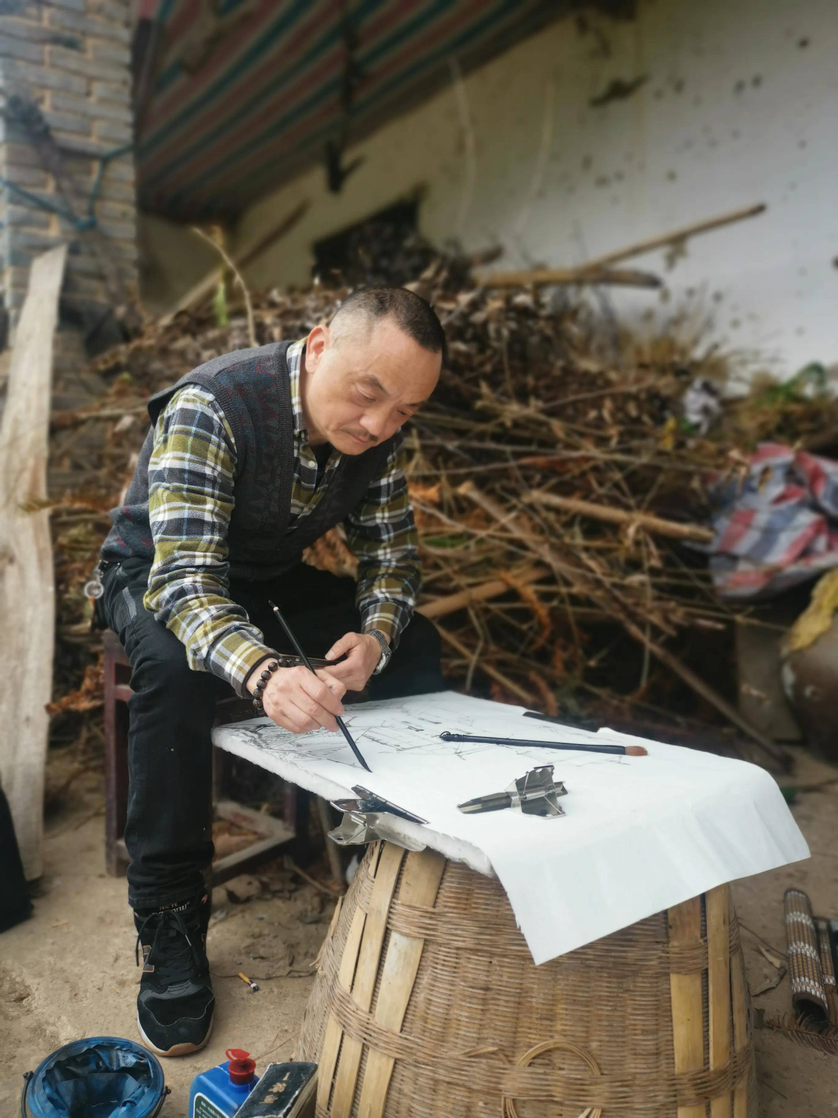 重庆民盟画院开展艺术助力乡村振兴巴南行活动