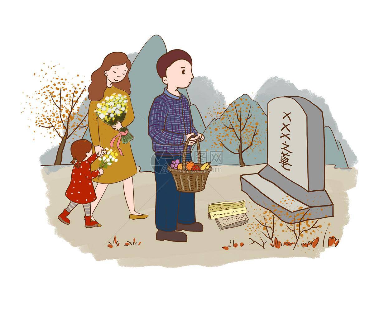 这一天,大家会扫墓祭奠先人,缅怀祖先,同时也是一个寄托哀思,感恩敬仰