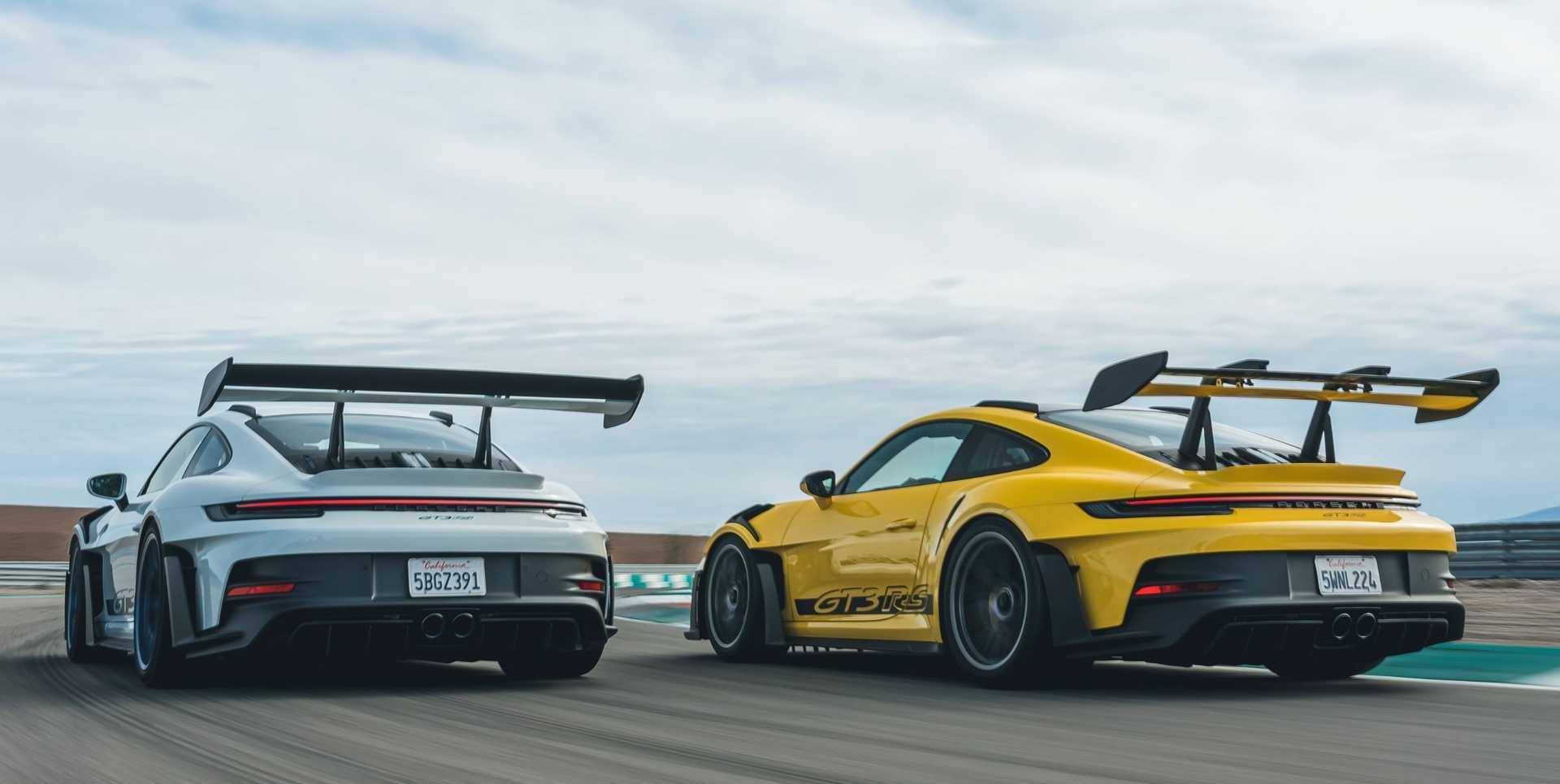 最后的自吸911,2023款保时捷911 gt3 rs实拍图发布_搜狐汽车_搜狐网