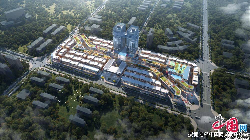 湖南邵东奥特莱斯购物公园 紧锣密鼓建设确保项目如期完成_施工_商业