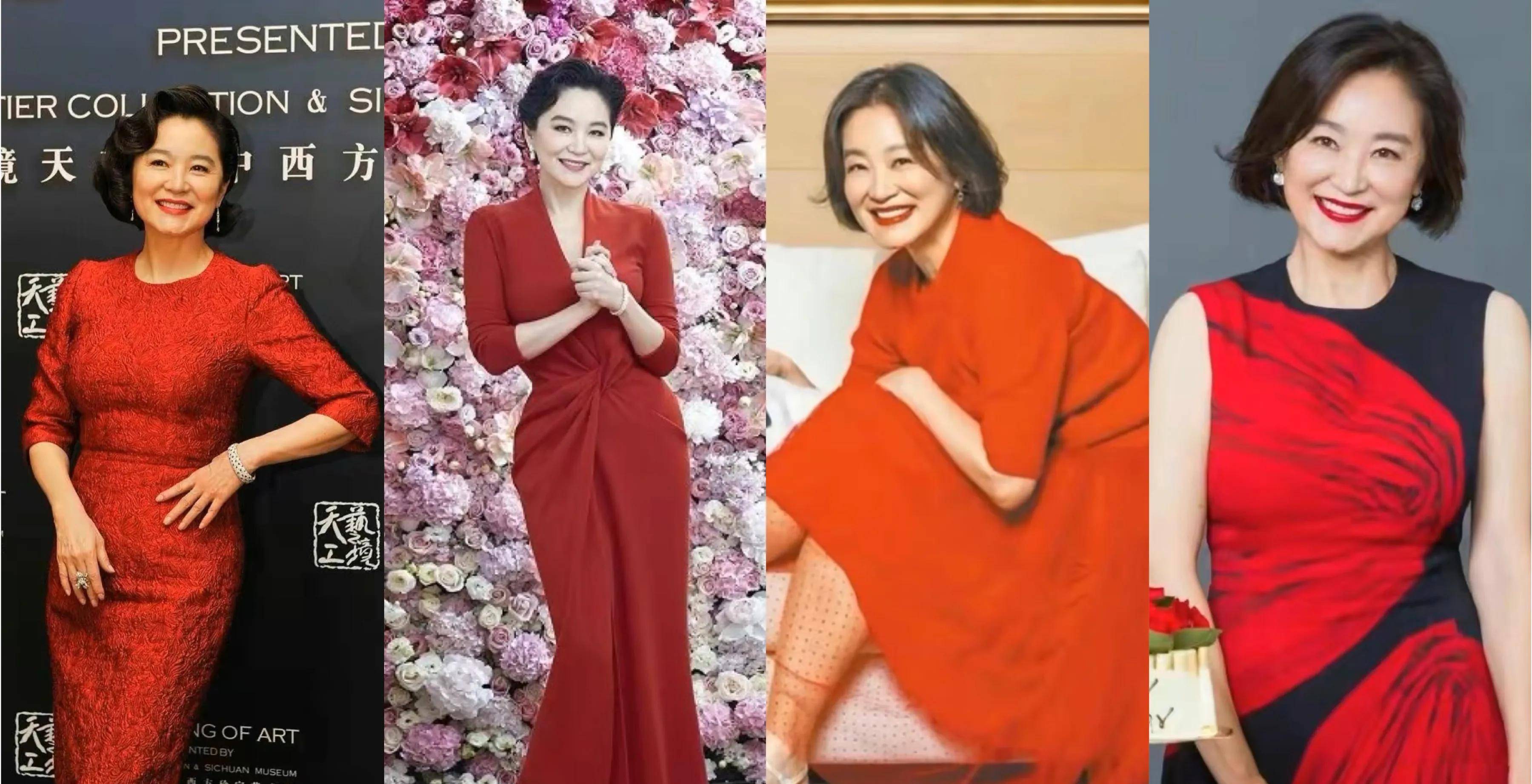 林青霞晒庆生照,笑容灿烂状态好,换两套造型和珠宝雍容华贵_女神_生日