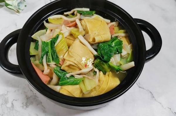 一盒百叶包15元,简单烧一烧,鲜而不腻,老公连夸比店里的美味_菜肴