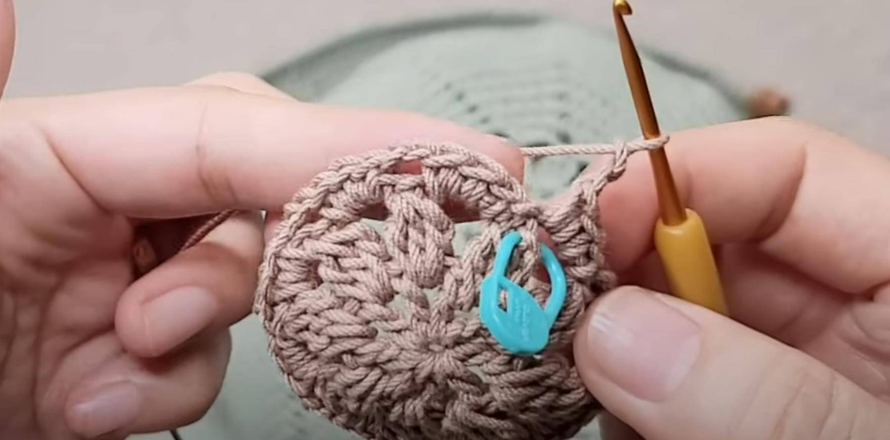 遮阳帽清爽简约就很好看,螺旋纹遮阳帽教程,学会了不用买遮阳帽_示范