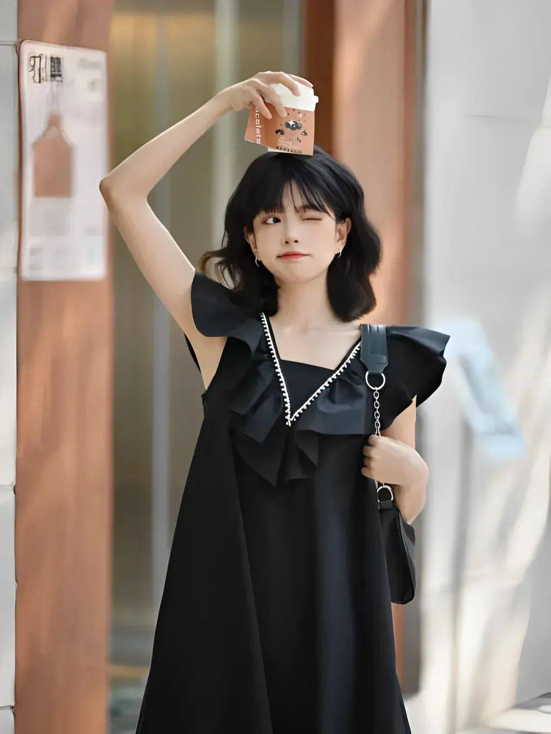 153cm 赵露思:照她这么穿,没人能甜过你!_tennie_weenie_cottia