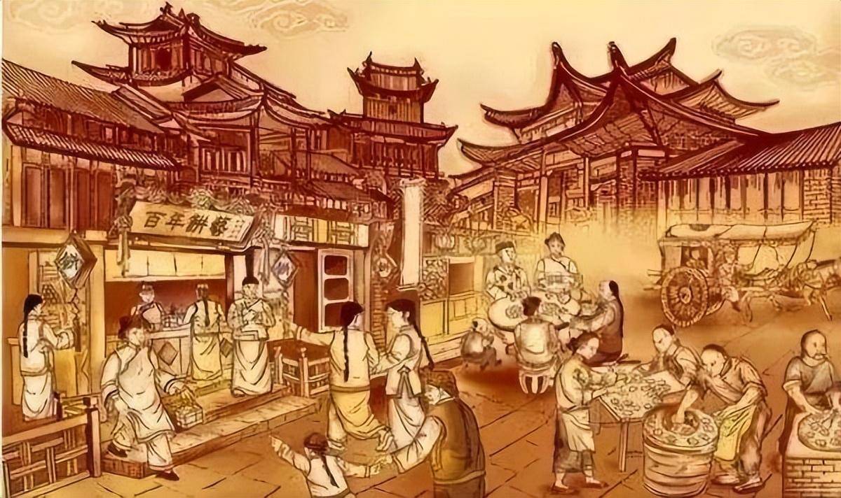 大运河的开凿,淮北的盐场,繁华的扬州城,成为东南财赋,潛运,盐铁转运