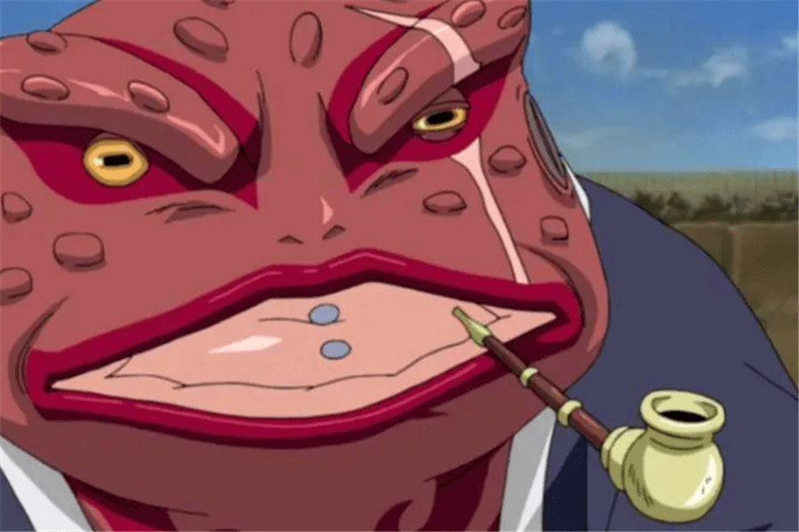 火影忍者中妙木山最仁义的蛤蟆文太:一口烟,一壶酒,送走三代人_自来也