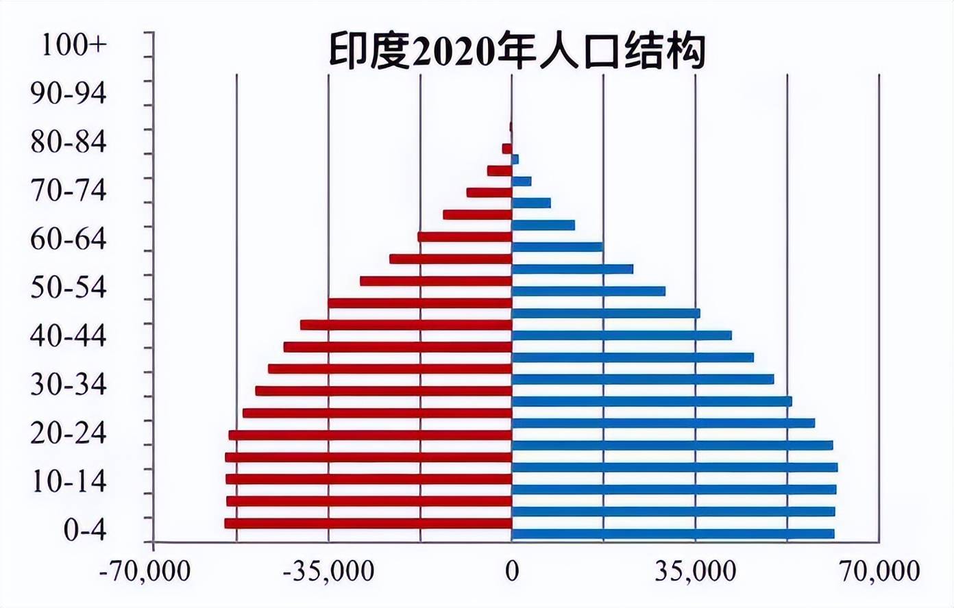 印度人口年龄结构图片