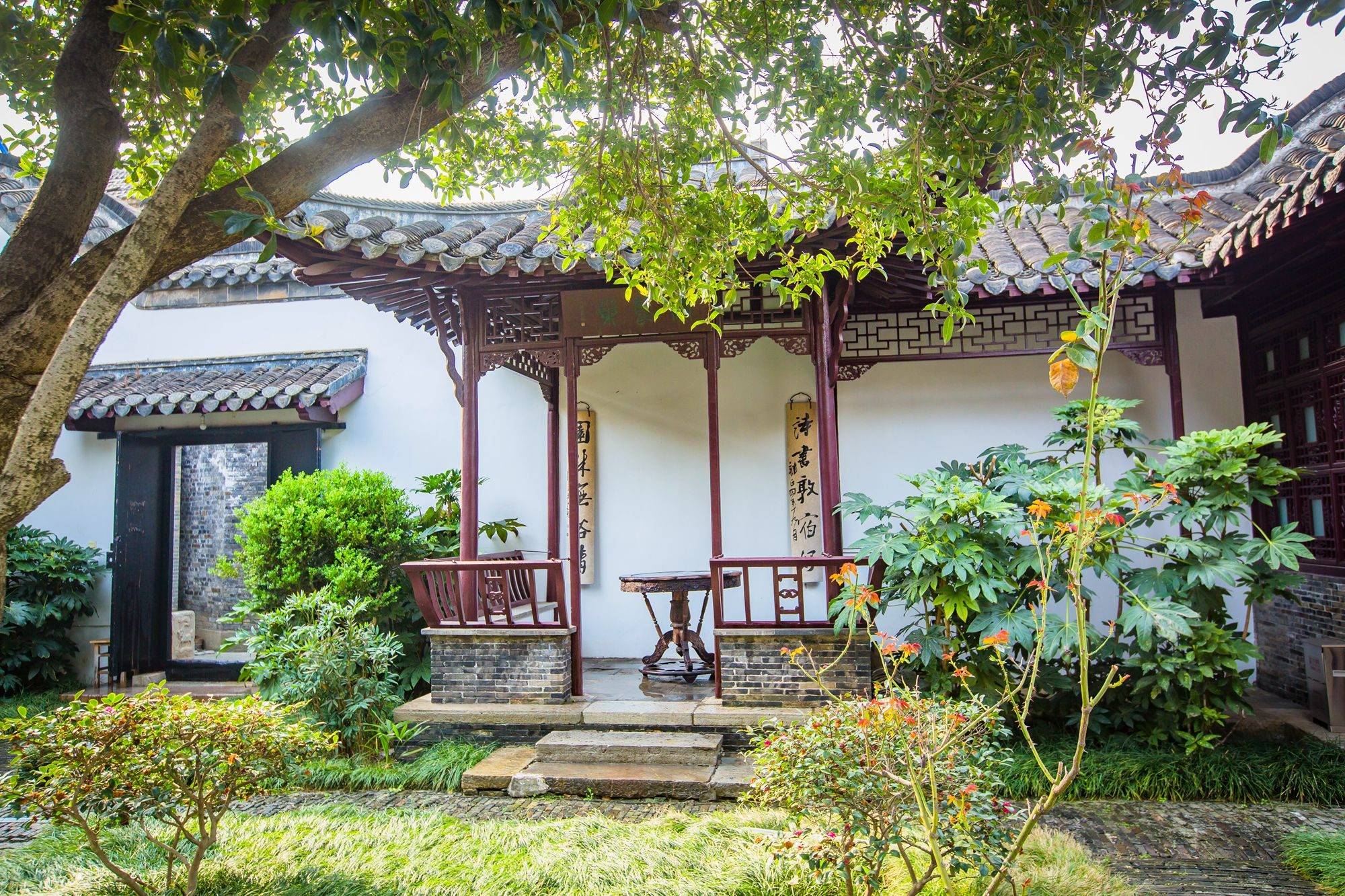 扬州城有一座罗聘故居,隐藏在闹市之中,院主人曾是扬州八怪之一_金农