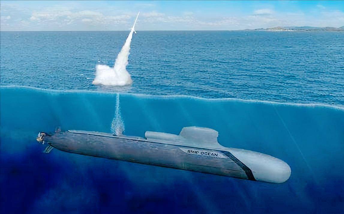 巨浪4潜射导弹图片