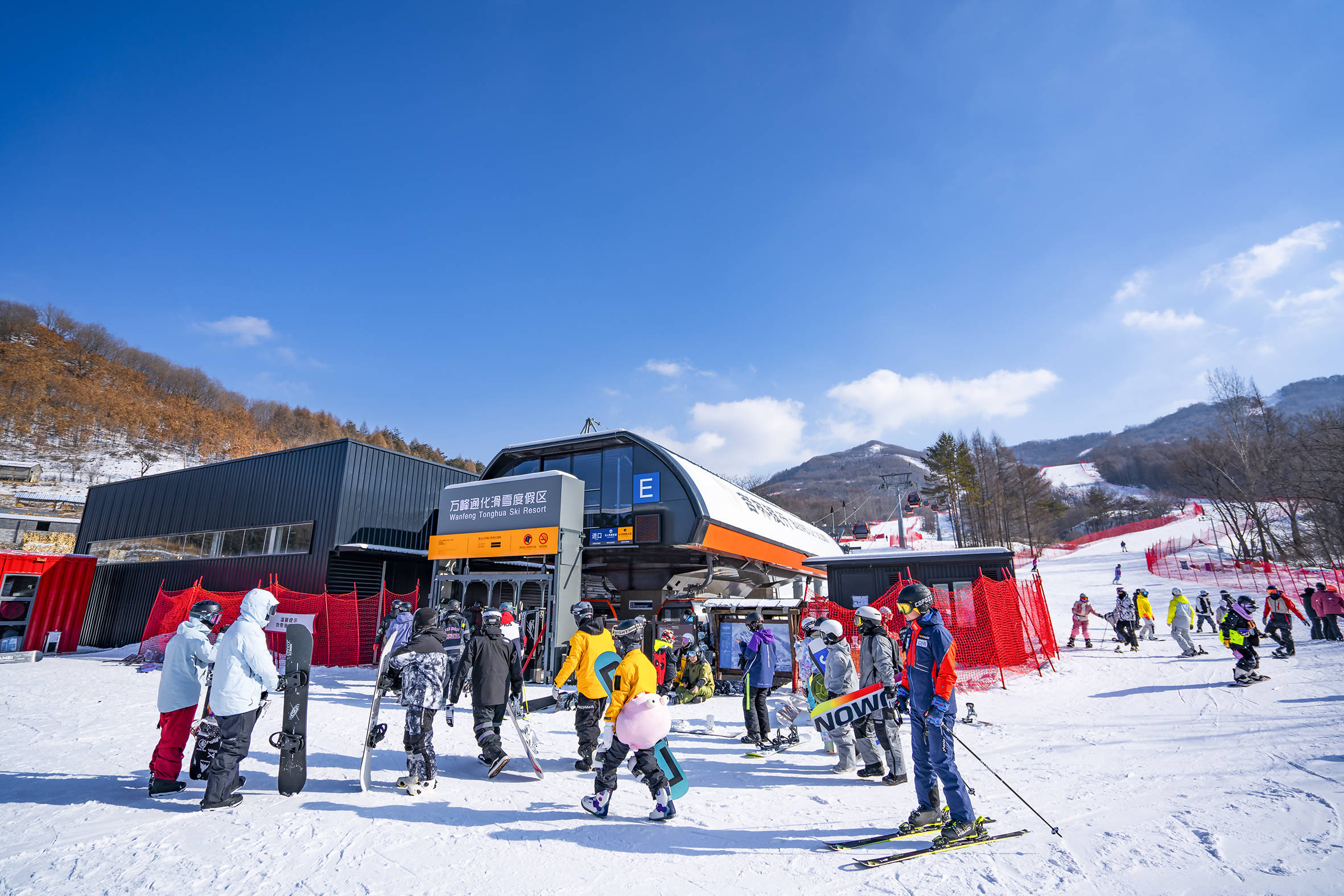 通化万峰滑雪场图片