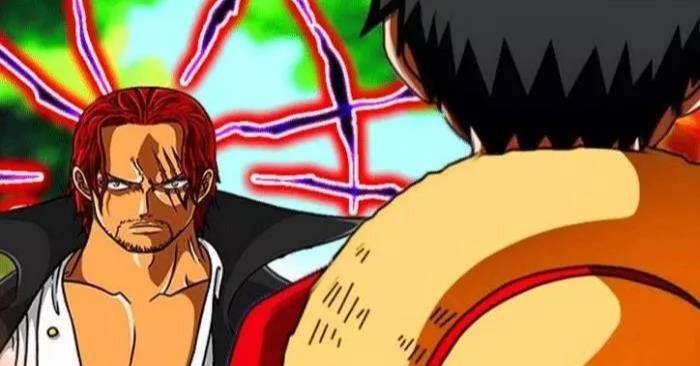 海贼王:cpo私下与伊姆会面,当取下面罩后,伊姆:红发,好久不见_路飞_克