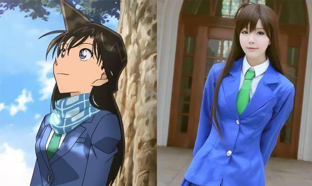 不同风格的毛利兰cos,第三个神还原,不过还是佩服泰国小哥的cos_发型