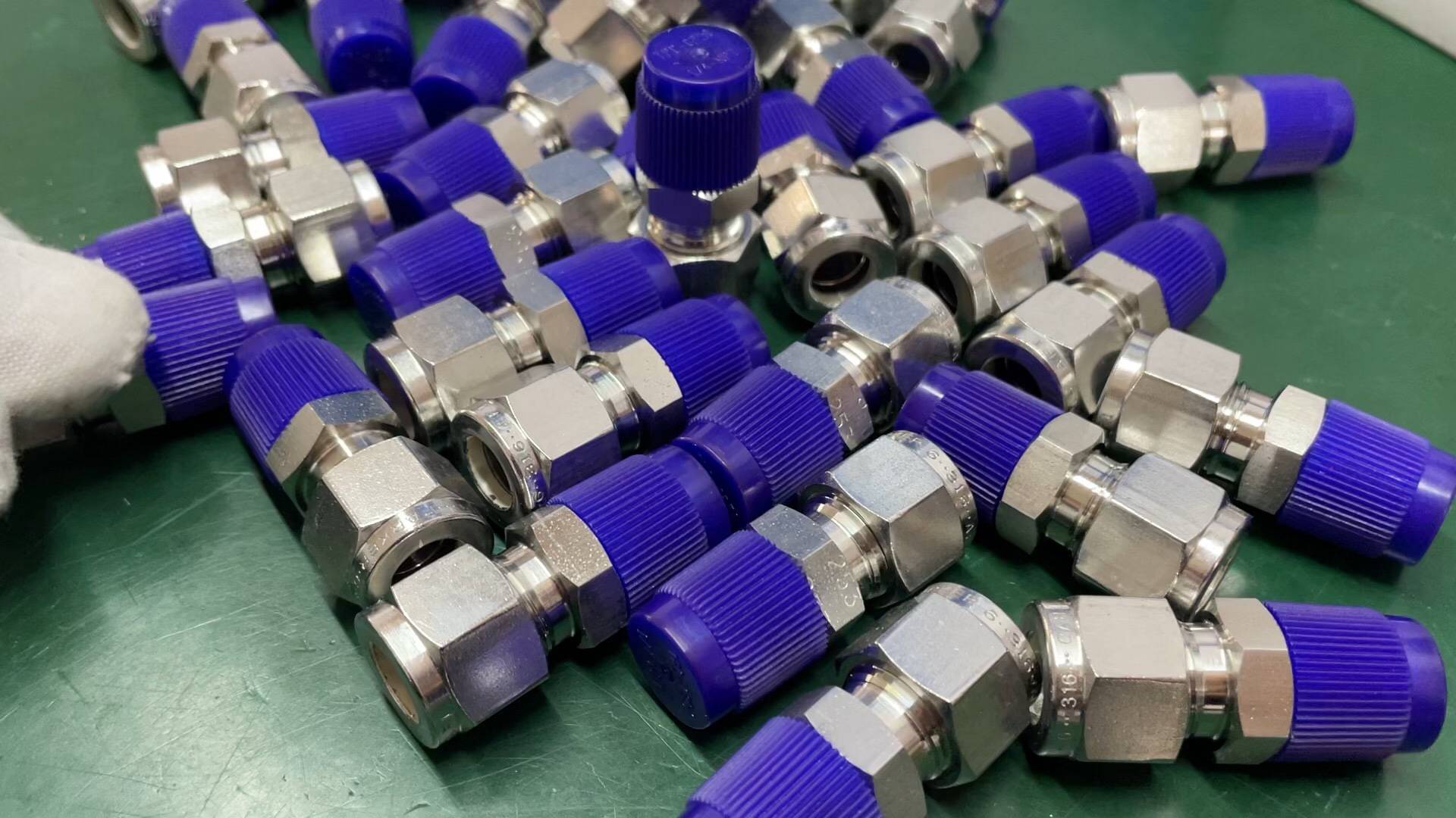 parker派克仪表不锈钢卡套接头现货实拍_双卡_应用_品质