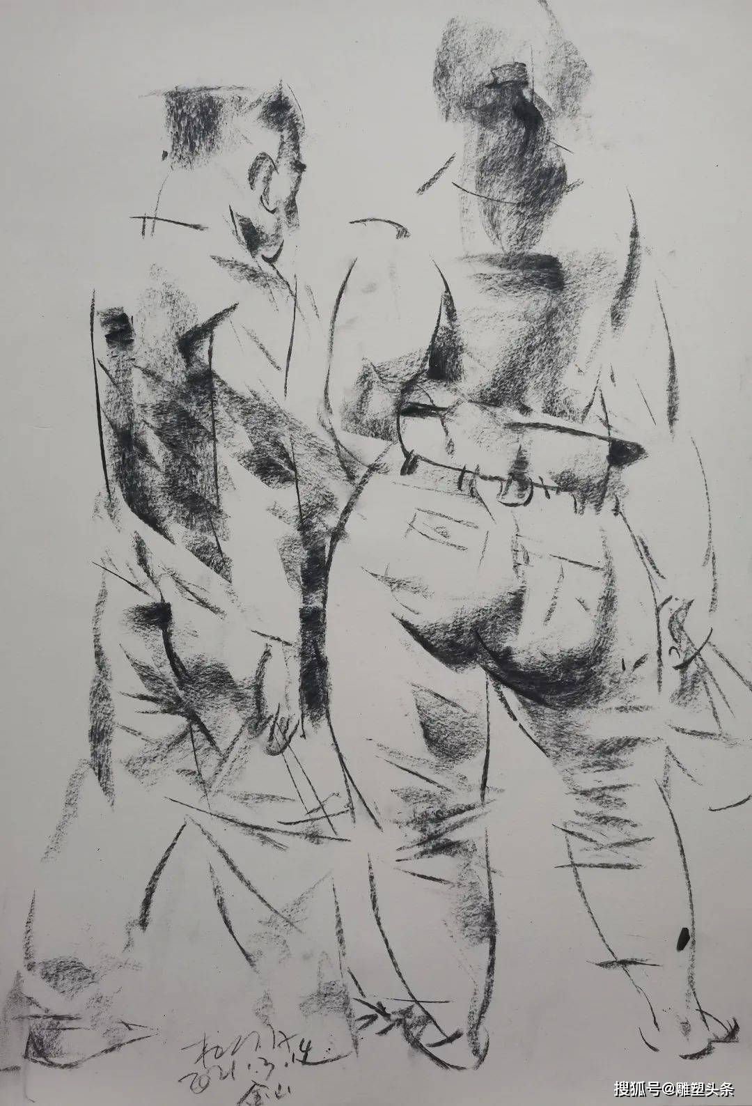 杨学军速写展将于5月4日展出