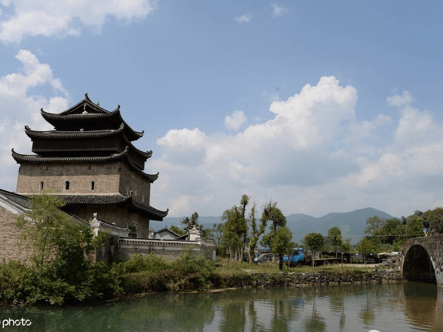 湖南江永县千年古村落上甘棠村